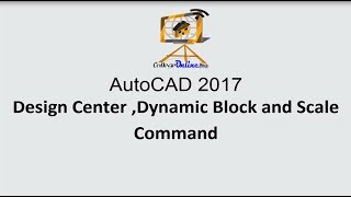 How To Use Design Center in AutoCAD And Dynamic Block Creation Complete [upl. by Jemy167]