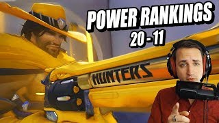 OWL Power Rankings 2011 Stage 3 Week 3 [upl. by Shiri974]