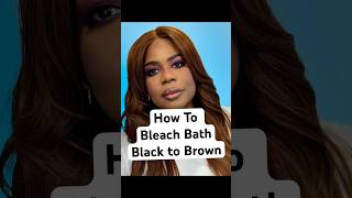 “BIG CHANGE BLACK WIG TO RICH BROWN”haircolortutorialhairstylehair [upl. by Erdua]