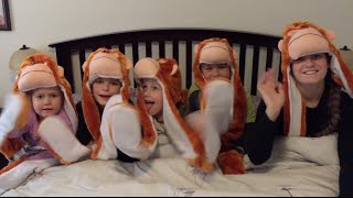 FIVE LITTLE MONKEYS JUMPING ON THE BED  WITH ACTIONS BEST NURSERY RHYME SONG FOR KIDS 5 [upl. by Suvart]