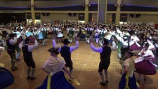 2017 Gaufest Vereinigte Bayern Plattler and Folk Dance July 1 [upl. by Yttisahc]