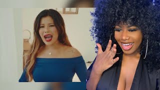 FIRST TIME REACTING TO  KATRINA VELARDE OYE LISTEN BY BEYONCE IN SPANISH REACTION [upl. by Attirehs]