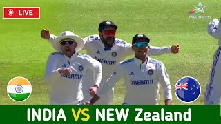 India vs New Zealand 1St Test Match Day3 Live Score Commentary  Ind vs NZ Test Series 2024 [upl. by Nodnelg]