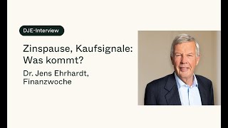 Dr Jens Ehrhardt über Zinspause Kaufsignale und Marktausblick 2024 [upl. by Lothair378]