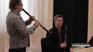 Carnegie Hall Clarinet Master Class Beethovens Symphony No 6 [upl. by Graniela745]