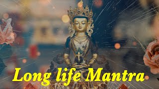 Long Life Mantra Amitayus Buddha Mantra  ཚེ་དཔག་མེད།  Buddha Amitabha  अमितायुस  Amitāyus [upl. by Josefa]