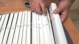 People are cutting up their ugly window blinds for a brilliant new idea [upl. by Ylluz]