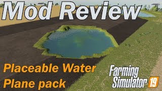 Mod Review  Placeable Water Plane Pack [upl. by Waverley25]