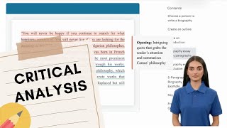 How to Write a Critical Analysis Essay Examples amp Steps [upl. by Maon869]