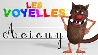 Foufou  Les Voyelles en images Learn the Vowels for kids children Toddlers  Serie 03 4K [upl. by Adelheid84]