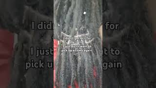 🙅🏽‍♀️locsjourney starterlocs hairgrowth shorts naturalhair longhair 3c4ahair haircare scalp [upl. by Oriole]