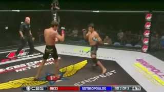 Ricci Vs Sotiropoulos Highlight on Titan FC [upl. by Asenaj]