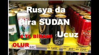 Rusyada Bira Fiyatları Kısa İnceleme  Beer Prices in Russia [upl. by Meggy]