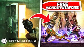 MW3 ZOMBIES DARK AETHER LOCKED ROOMS EASTER EGG FREE WONDER WEAPONS EVERY GAME [upl. by Inhsor182]