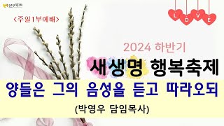 20241110 주일1부 양들은 그의 음성을 듣고 따라오되박영우 담임목사 [upl. by Mihar]