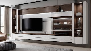 50 BEST MODERN TV CABINET DESIGN FOR LIVING ROOM✅ [upl. by Veronica]