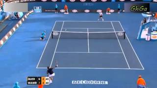 Stanislas Wawrinka vs Sam Querrey 2013 AO Highlights [upl. by Jacinto]