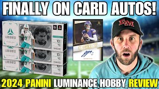 COOL LOOKING CARDS 2024 LUMINANCE HOBBY REVIEW [upl. by Rudd]