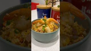 Kimchi Fried Riceyum kimchi friedrice seafood yummyfood dislittlelife viralvideo foryoupage [upl. by Eilyk]