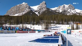 Biathlon World Cup 2024  Canmore  Sprint Women [upl. by Shorter]