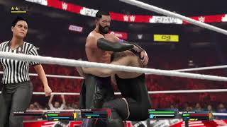 WWE Raw 27 Match JeriShow vs The Jufgement Day [upl. by Noguchi663]