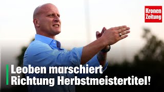 Leoben marschiert Richtung Herbstmeistertitel [upl. by Dloniger]