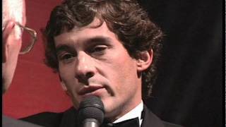 EXCLUSIVE Ayrton Senna at the 1991 AUTOSPORT Awards [upl. by Kamp]