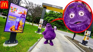 IF YOU EVER SEE GRIMACE AT MCDONALDS DRIVE THRU RUN STROMEDY ORDERED 100 GRIMACE SHAKES [upl. by Atidnan]