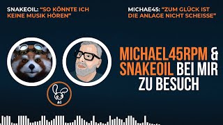 Michael45RPM amp Snake Oil Audio zu Besuch – Ungefilterte Ehrlichkeit über mein HIFI Equipment [upl. by Brody109]