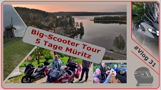 Vlog 31 👉 5 Tage Müritz  Tour mit den AlsterRollern [upl. by Eus]