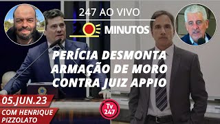 O dia em 20 minutos  Perícia desmonta armação de Moro contra juiz Appio [upl. by Yendic886]