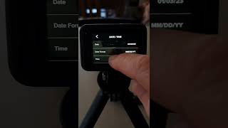 How to Change the Date Time amp Timezone on your GoPro shorts [upl. by Laurena]