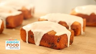 CranberryOrange Loaves  Everyday Food with Sarah Carey [upl. by Neukam]