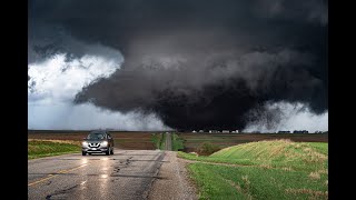 EF3 Tornado Intercept in Harlan Iowa GoPro POV [upl. by Brenda]