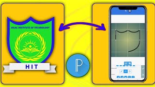 How to make logo in pixellab  sida loo sameeyo logo qurux badan  pixellab tutorial Afsomali [upl. by Lockwood]