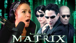 THE MATRIX 1999 Movie Reaction  Review [upl. by Akinas]