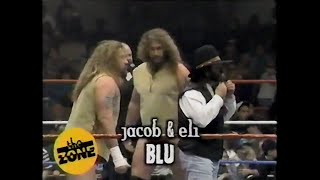 Headshrinkers vs Jacob amp Eli Blu Action Zone April 23rd 1995 [upl. by Nyleahcim]