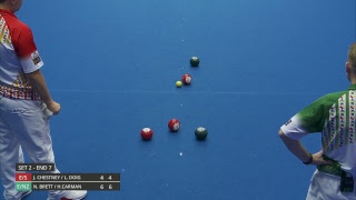 Just 2019 World Indoor Bowls Championships Day 10 Session 2 [upl. by Inaoj]