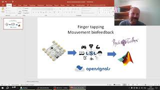 Finger tapping biofeedback task Bitalino LSL Psychtoolbox [upl. by Hakeber]