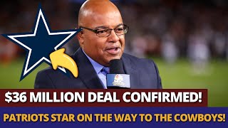 NOW BIG DEAL JUST ANNOUNCED PATRIOTS STAR ON THE WAY DALLAS COWBOYS NEWS [upl. by Wilona]