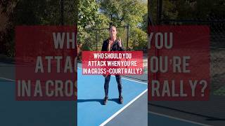 What’s your preference in this situation pickleball pickleballtips [upl. by Hollerman437]