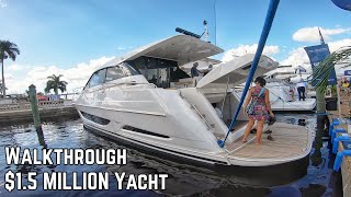 15 MILLION Luxury Yacht  2021 Maritimo X50 With Volvo Penta Marine Engines [upl. by Anifad]