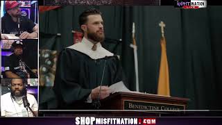 Harrison Butker Gets Accused of Misogyny for Graduation Speech [upl. by Blum]