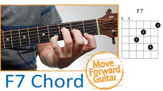 Guitar Chords for Beginners  F7 [upl. by Punke]