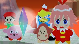 Kirby 64 The Crystal Shards  Level 4 Neo Star  No Damage 100 Walkthrough [upl. by Bodrogi434]