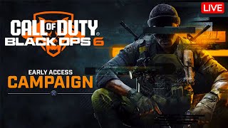 BLACK OPS 6 CAMPAIGN PLAYTHROUGH  FULL GAME EARLY ACCESS [upl. by Schulz]