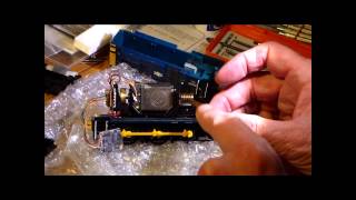 DCC fitting session part 2 fitting the chip to 08 shunter [upl. by Harrod]