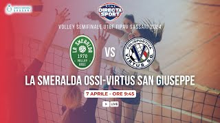 Volley Fipav Sassari Sem Territoriale U18F  La Smeralda OssiVirtus San Giuseppe 32 [upl. by Eelirrem]