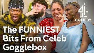 Hilarious reactions from KSI Ed Sheeran AnneMarie amp MORE  Celebrity Gogglebox  Channel 4 [upl. by Metah]