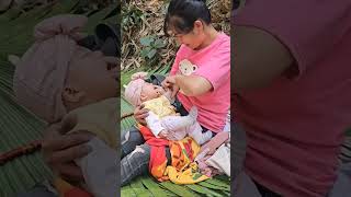 breastfeeding mom vlog baby breastfeeding newborn foryou trending cutebaby shorts [upl. by Ondrea770]